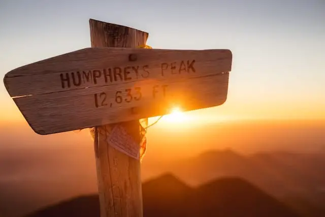 When to Hike Humphreys Peak